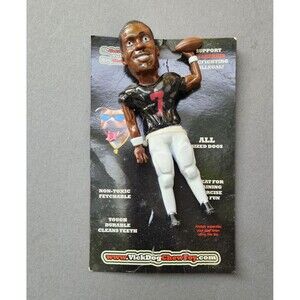 Showbiz Michael Vick Dog Chew Toy Football  Rare NEW